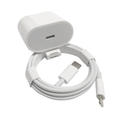 20W C type-lighting Fast Charging Wall Adapter with Type-C Cable (1m)