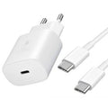 USB-C Fast Charger with Type-C Cable (20W Quick Charge)