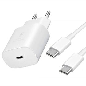 USB-C Fast Charger with Type-C Cable (20W Quick Charge)
